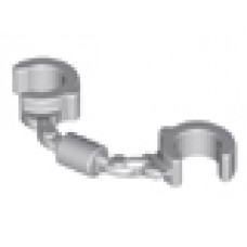 Part 61482 Light Bluish Gray Minifig, Utensil Handcuffs